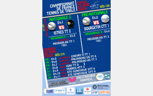 Saison 23-24 Phase 2 Journée 6 Vendredi 26 & Samedi 27 avril 2024 : Programme