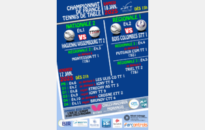 Journée 1 Championnat de France Saison 2024-2025 (Phase 2)