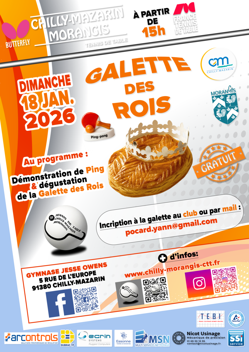 GALETTE DES ROIS - 15H